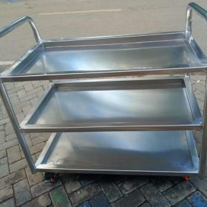 Stainless trolley