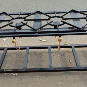 Four burner high pressure cooker