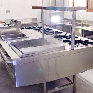 Combined cooking units