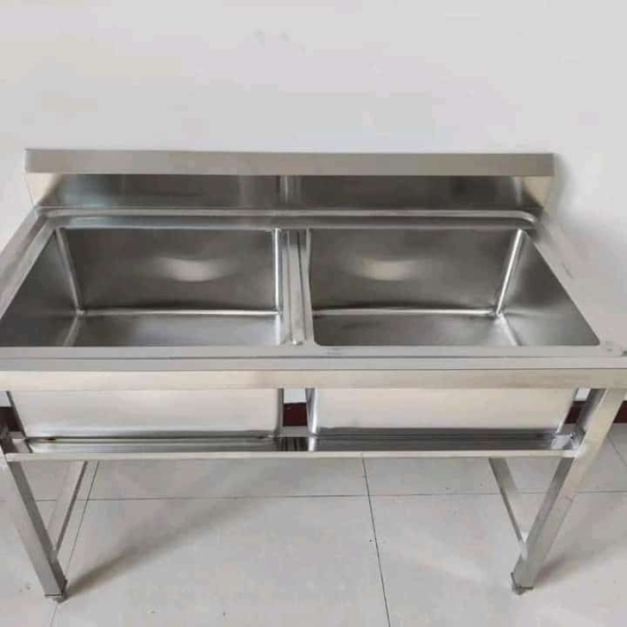 Double bowl sink stainless steel