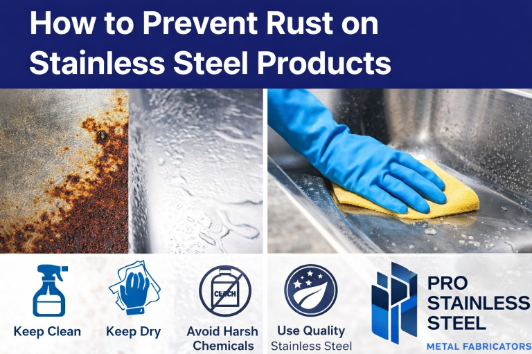 How to Prevent Rust on Stainless Steel Products
